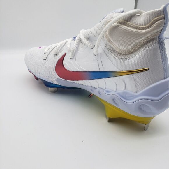 Nike Alpha Huarache Nike Vapor Edge Elite 360 Flyknit "Rainbow Swoosh" Special - Picture 7 of 10